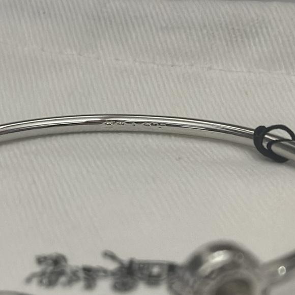 Coach silver bangle - Picture 4 of 5
